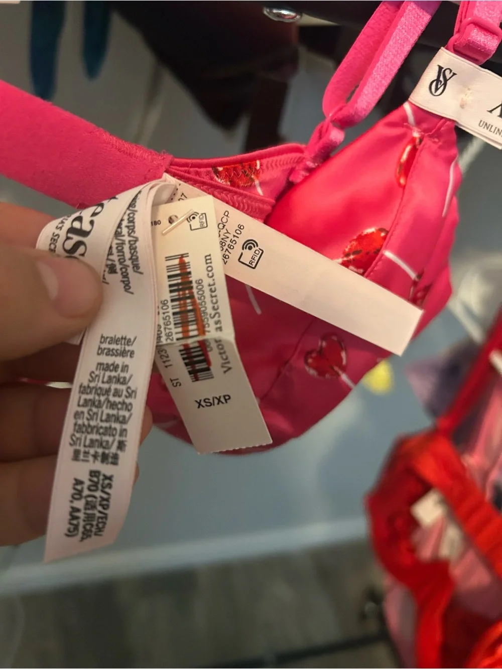 Victorias Secret satin bralette